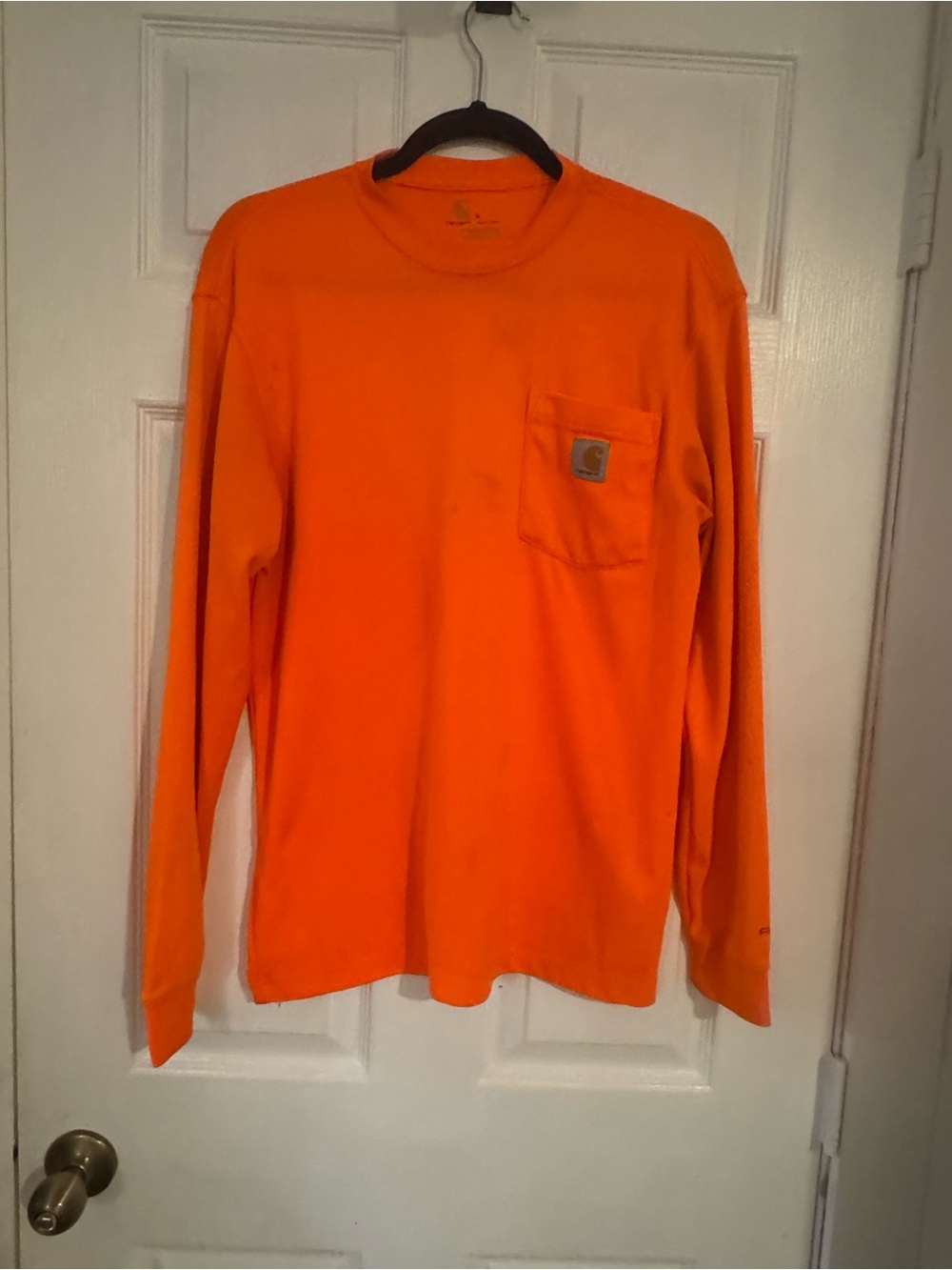 Carhartt High-Visibility Orange Pocket Shirt